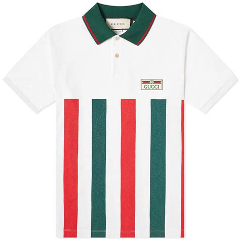 gucci g stripe polo